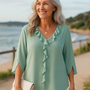 Florise | Everyday Elegance Blouse – Soft, Breathable & Flattering