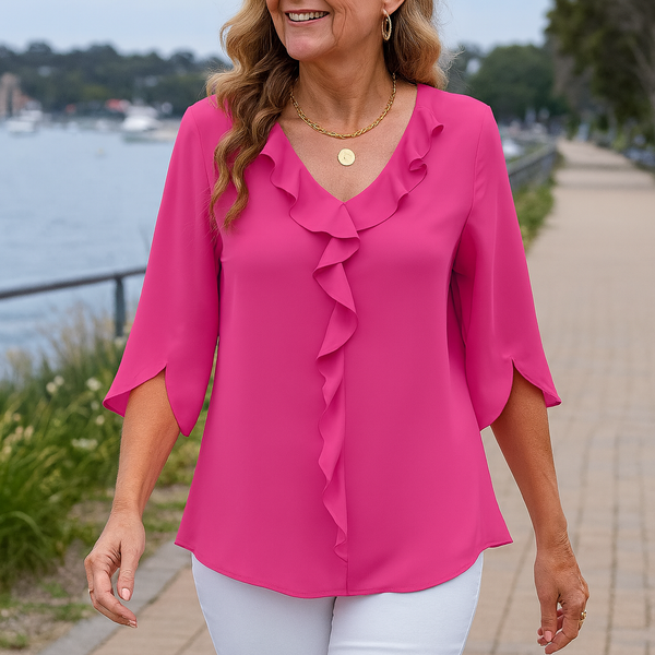 Florise | Everyday Elegance Blouse – Soft, Breathable & Flattering