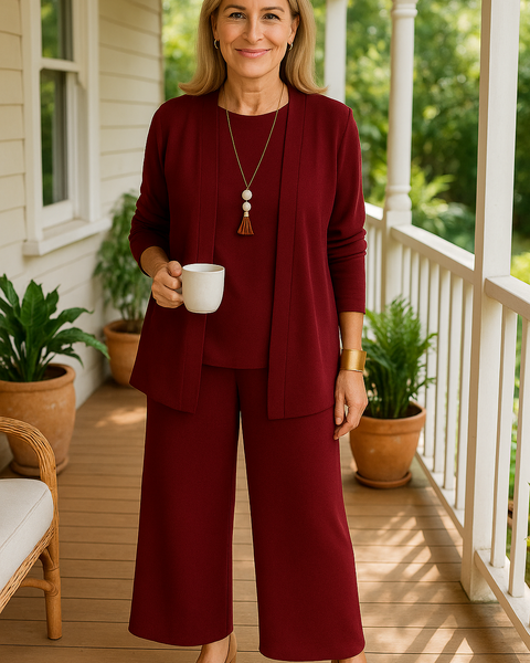 Celeste |Stylish Chic Three Piece Set
