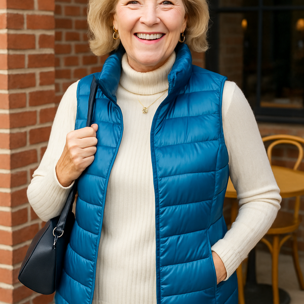 Velora | ComfortVest – Waterproof Elegance for Real Life