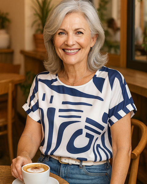 Nova |  Artistic Flow Top – Light, Flattering & Carefree
