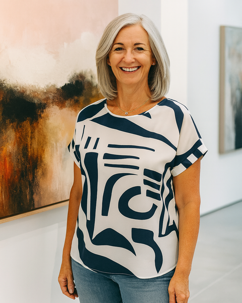 Nova |  Artistic Flow Top – Light, Flattering & Carefree