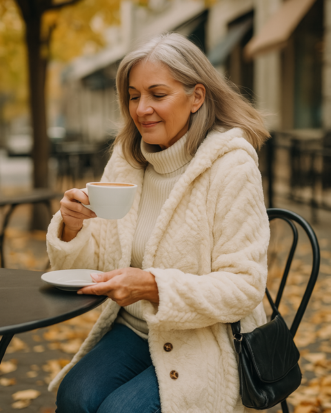 Lorna | Comfort Teddy Coat - Soft, Cozy, and Flattering