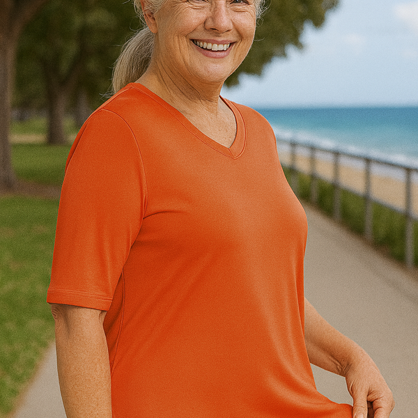 Olanna| Everyday Comfort Tee – 3 Pack for Flattering Tummy & Arm Coverage