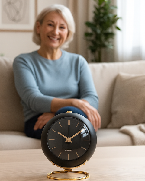 EternaSilent | Silent Nordic-Inspired Desk Clock