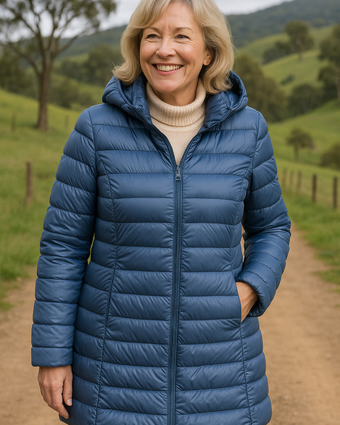 Miriam | Coat – Slim Warmth, Waterproof, Effortless Fit