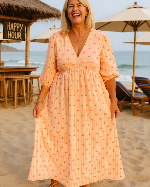 Amelia | Heartflow Maxi Dress – Where Comfort Meets Confidence