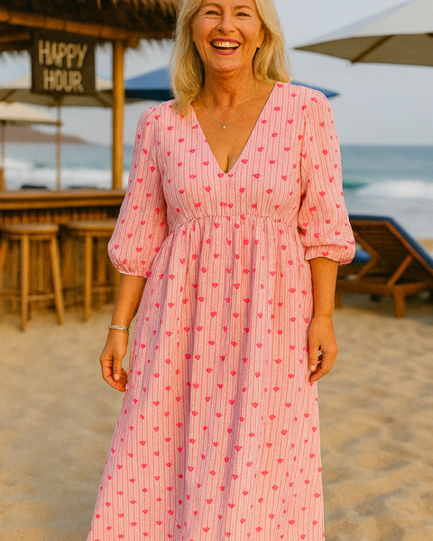 Amelia | Heartflow Maxi Dress – Where Comfort Meets Confidence