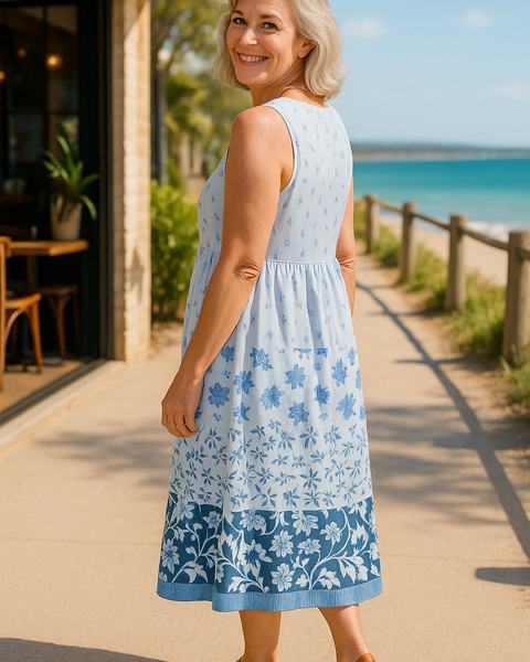 Evelane | Flow Midi Dress - Where Comfort Meets Confidence