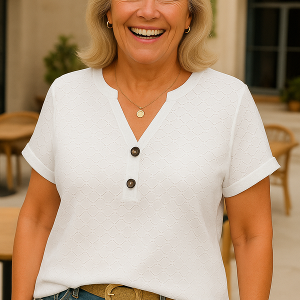 Joan | Blouse – Flattering Fit, Zero Cling, All Confidence