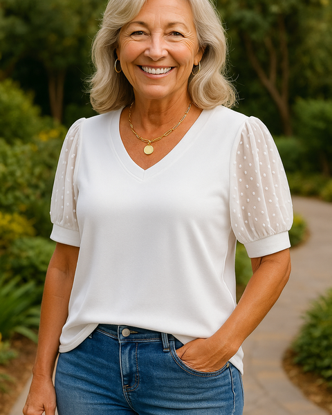 Grace | Top — Covers Arms & Tummy, Flatters Every Curve