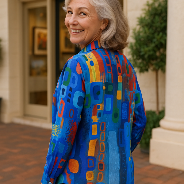 Edna | Artistic Blouse - Effortless, Unapologetically You