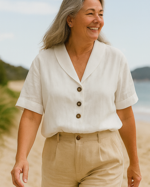Charlina | Grace Blouse – Flattering Fit, Effortless Confidence,