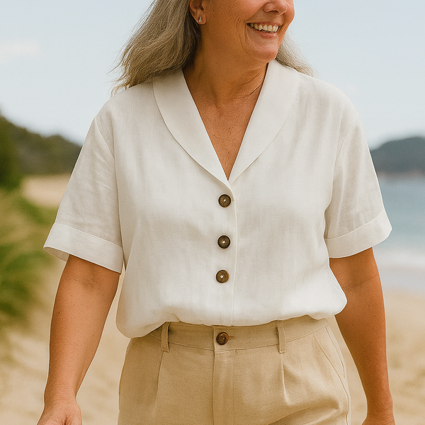 Charlina | Grace Blouse – Flattering Fit, Effortless Confidence,
