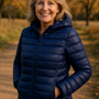 Leonie | Lightweight Waterproof Jacket – White Duck Down Filling