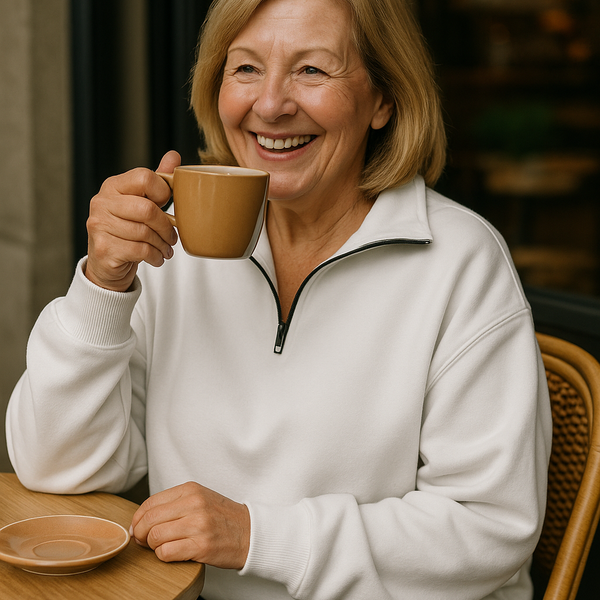 Bindi Quarter-Zip Knit