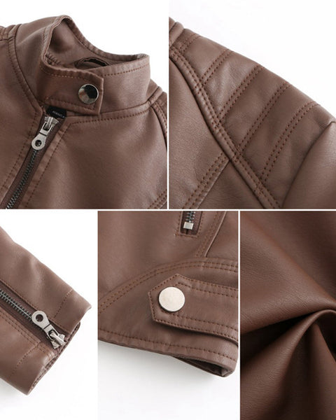 BEATRICE™ - Veste Slim à Fermeture Éclair