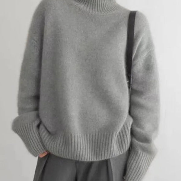 Amaya | Pull Col Roulé en Cachemire de Luxe