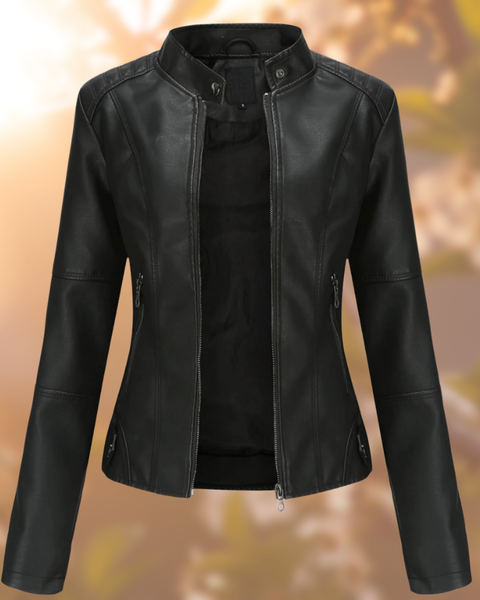 Giorgina™ - Veste en Cuir Élégante pour Femmes