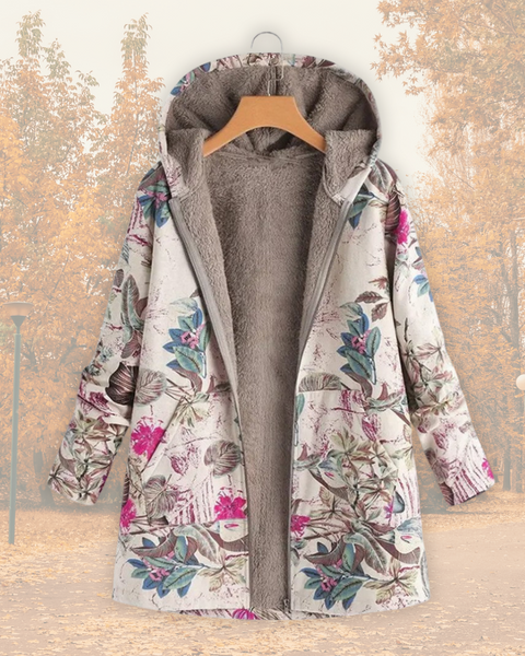 Camélia | Veste Chaleureuse avec Doublure en Fleece
