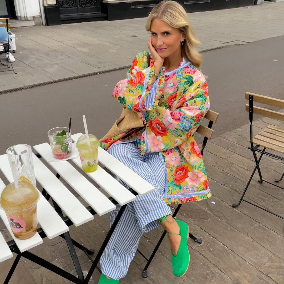 NICOLE™ - Veste Imprimée Tendance