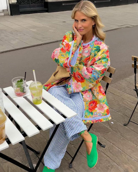 NICOLE™ - Veste Imprimée Tendance