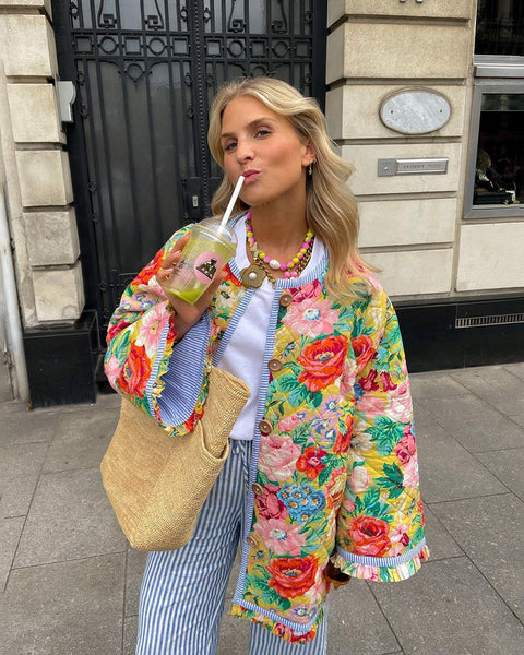NICOLE™ - Veste Imprimée Tendance