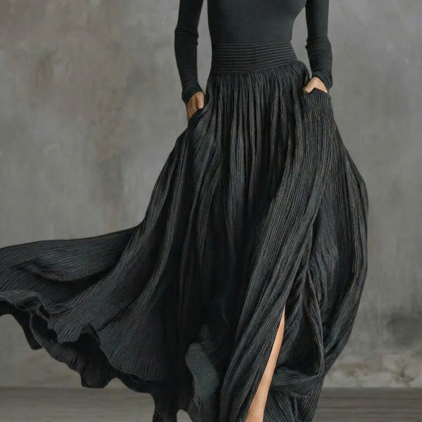 Alessia | High-waist maxi dress