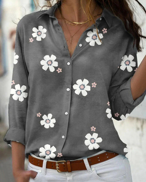 Grace | Soft Floral Blouse – Made to Flatter, Designed to Breathe