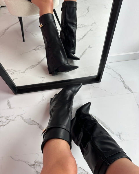 SERENA™ - Bottes en Cuir de Requin