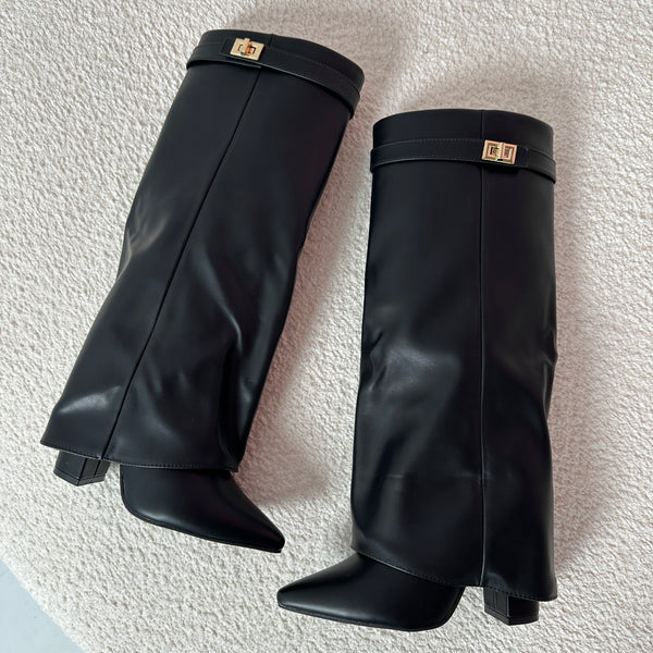 SERENA™ - Bottes en Cuir de Requin