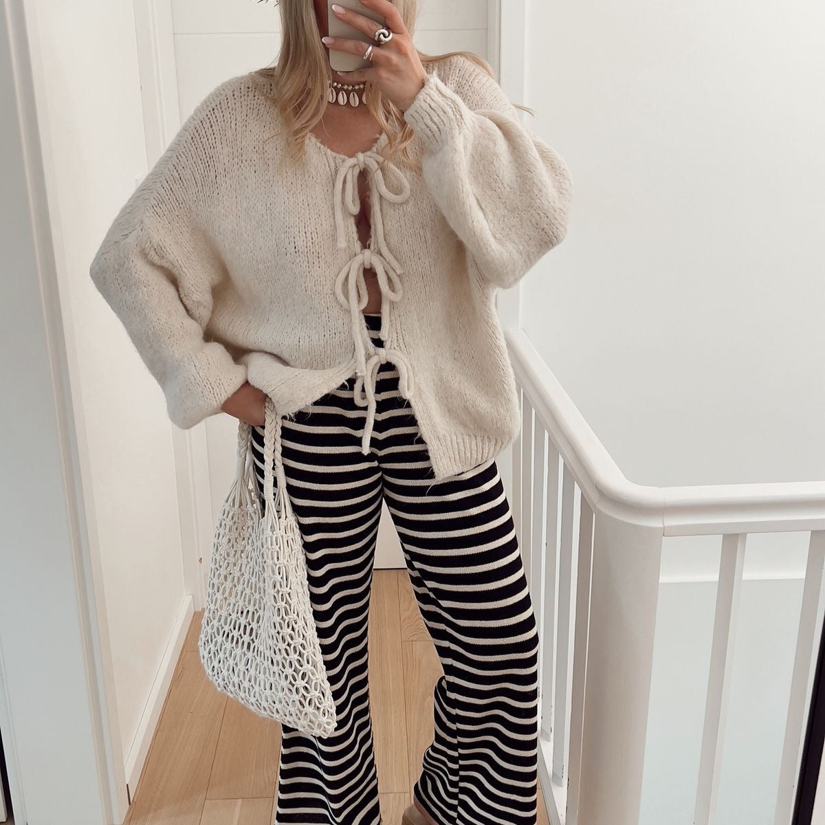 Adelie | Cardigan en Tricot