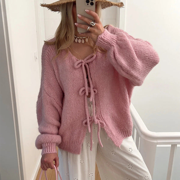Adelie | Cardigan en Tricot