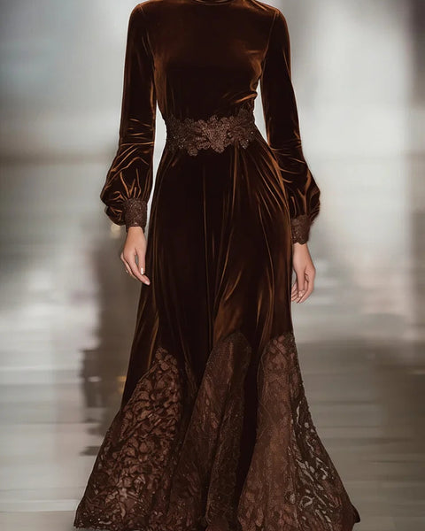 Robe Maxi Suédée Noemi