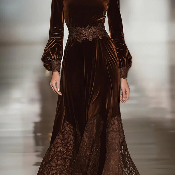 Robe Maxi Suédée Noemi