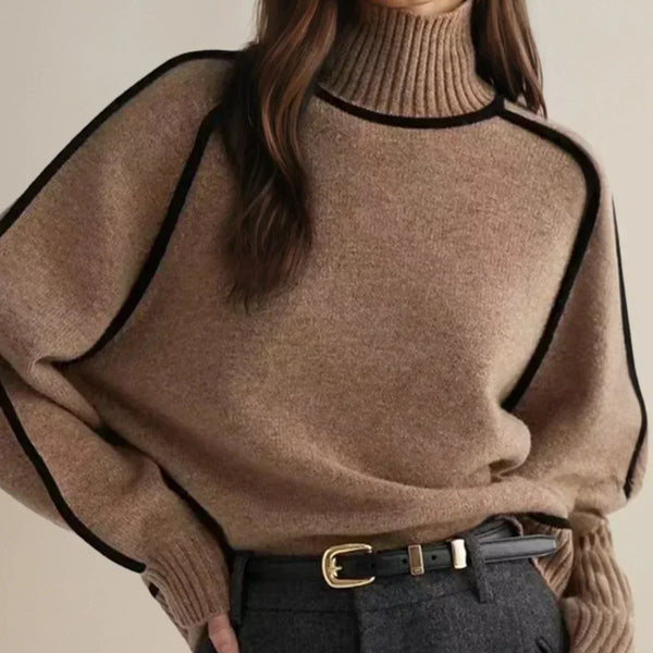 Donna | Pull élégant à col roulé