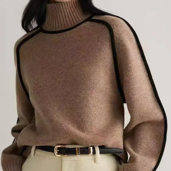 Donna | Pull élégant à col roulé