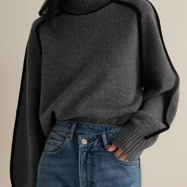 Donna | Pull élégant à col roulé