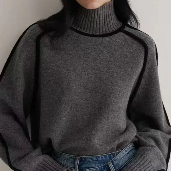 Donna | Pull élégant à col roulé