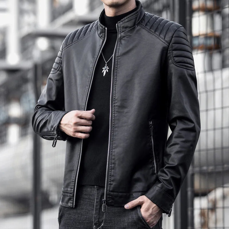 Veste en cuir de première qualité