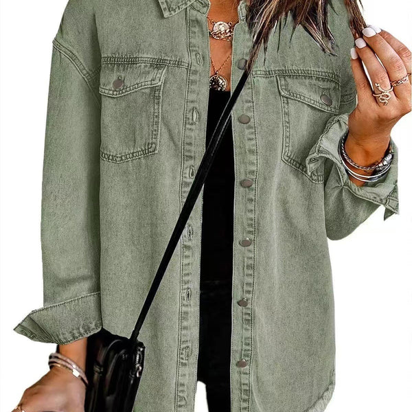 ROXANE™ - Veste en Jean Classique de Tous les Jours