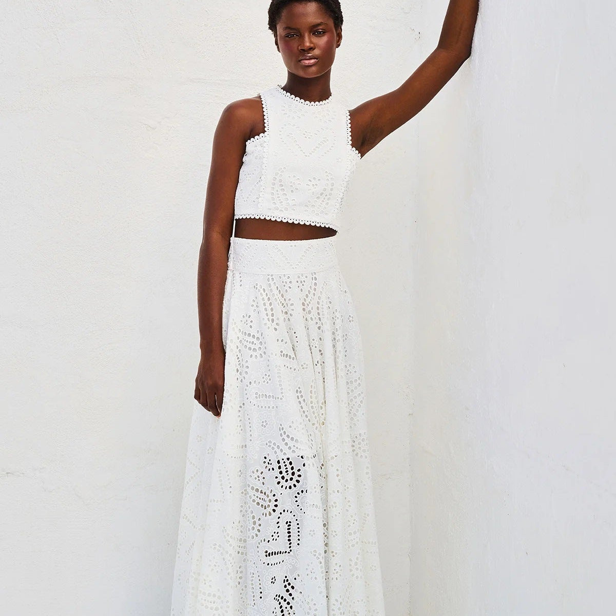 Linda | Robe fluide en dentelle pour femmes