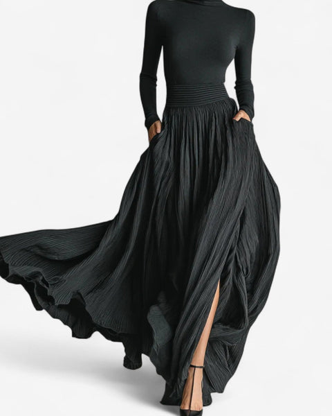 Jupe Maxi Taille Haute Aline™
