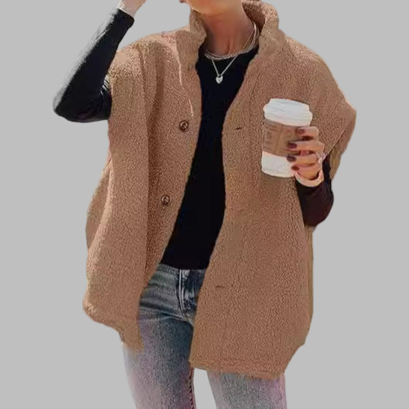 RANJANA™ - Gilet léger en fausse fourrure sans manches décontracté