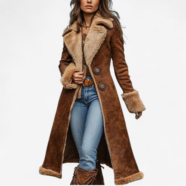 Manteau en Fourrure Douce Guylène™