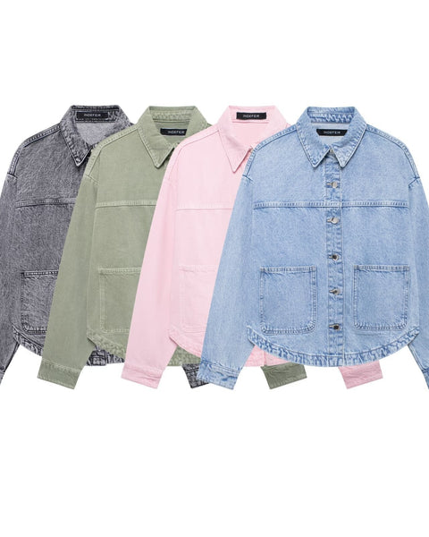 PALMA™ - Veste décontractée oversize à manches longues