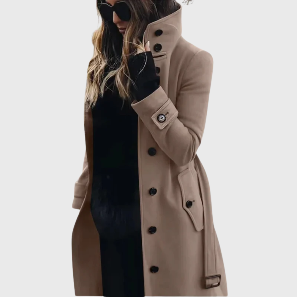 Winfell | Manteau Trench Long Résistant à l'Eau
