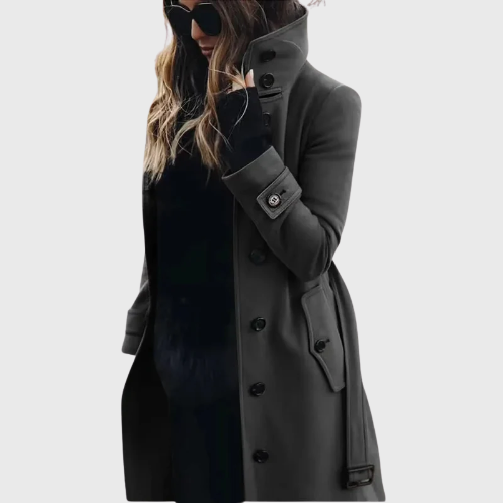 Winfell | Manteau Trench Long Résistant à l'Eau