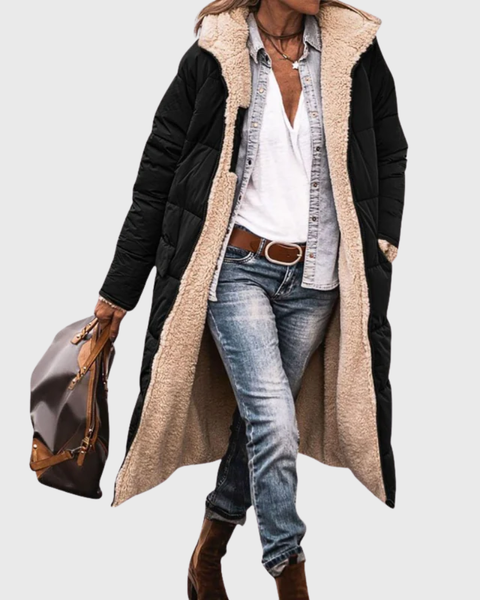 Fairford | Manteau Puffer Réversible Doublé en Laine