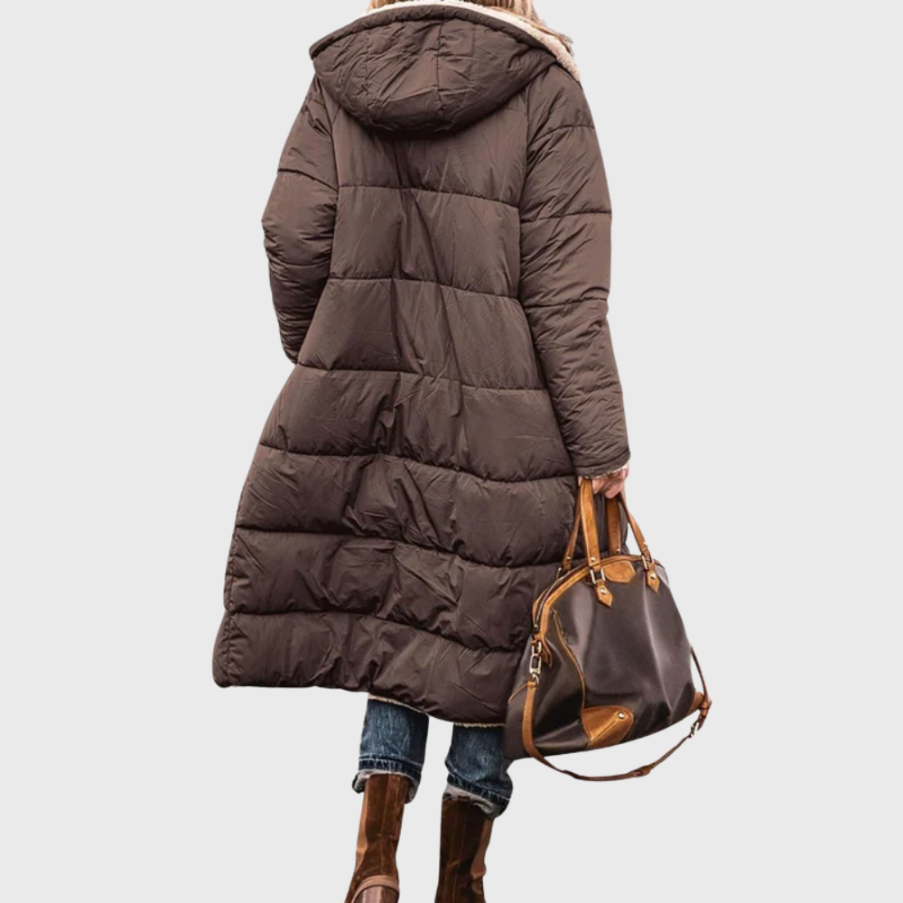 Fairford | Manteau Puffer Réversible Doublé en Laine